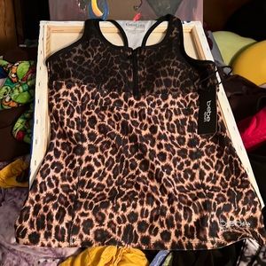 NWT BEBE animal print SPORTS TANK🤩🤩🤩